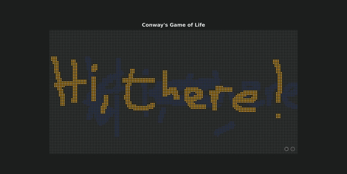 The board is filling up. The player's name is displayed on the top.