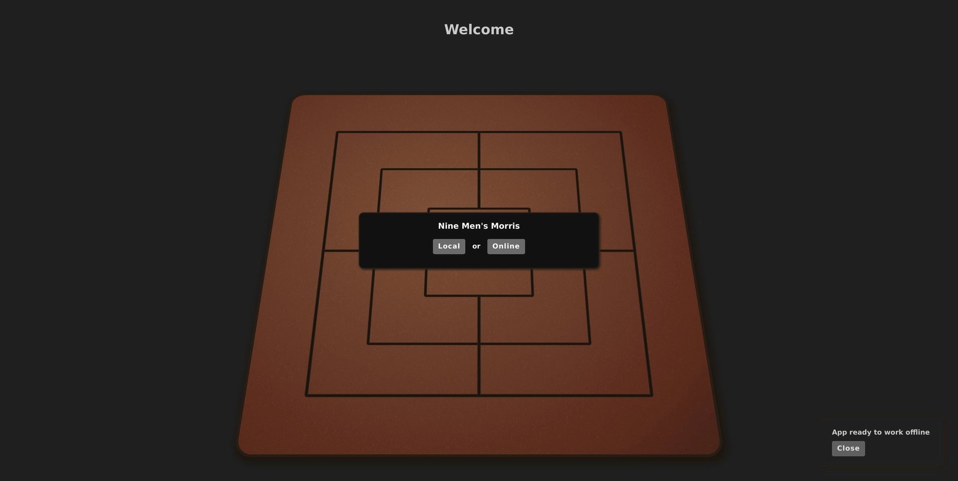 TypeScript Nine Men's Morris