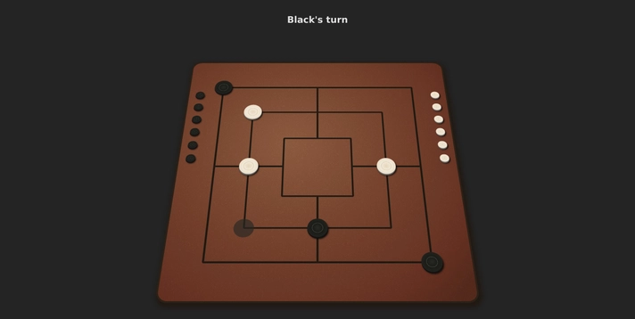 Setting piesces on the board.